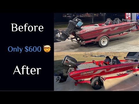 Komplette Restaurierung eines billigen 600-Dollar-Bootes, das viele Jahre lang verlassen war!