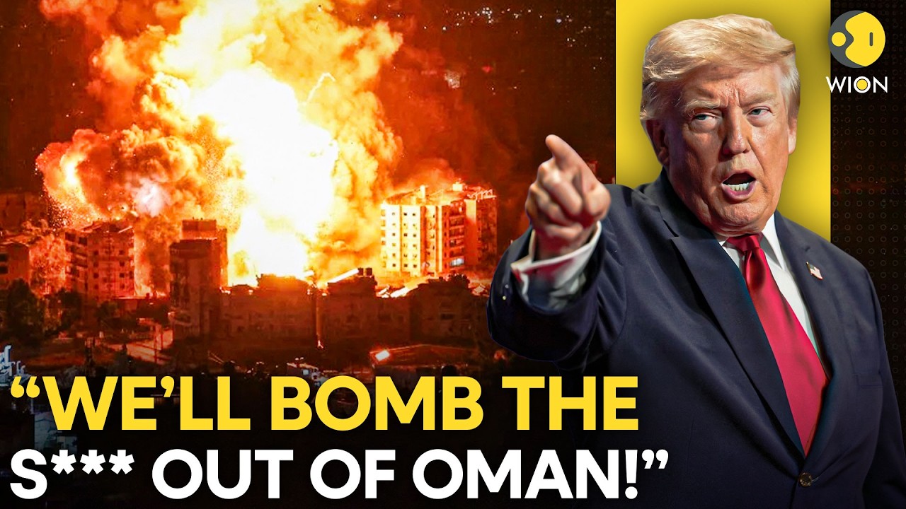 Twice in Four Months! Trump Threatens to 'BOMB the S*** Out of Oman' | WION Originals