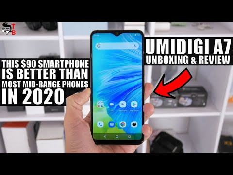 UMIDIGI A7 Unboxing & First Look: Is $90 Smartphone Worth It? (1/5)