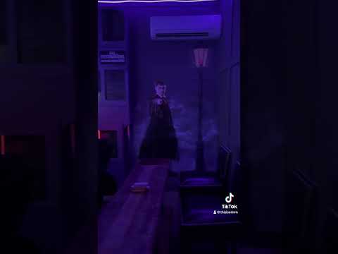 Harry Potter themed room at Reunion. So cool! #harrypotter #reunionresort #disneyworld #secretroom