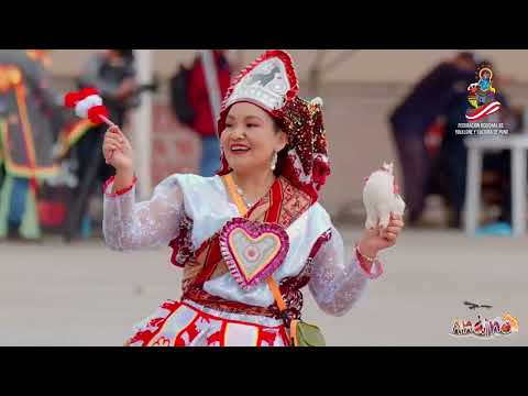 🦙🔥La Llamerada del Club Juvenil Andino de Lampa en la Candelaria 2026 | Concurso Estadio UNA Puno 🏆✨
