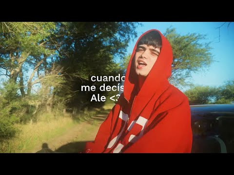 Alejo Santino - CUANDO ME DECÍS ALE ＜3 (Visualizer)