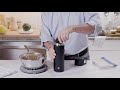 ZWILLING THERMO (39500-514-0) Thermo jug with a mug 1 liter Nerūdijantis plienas Juodas