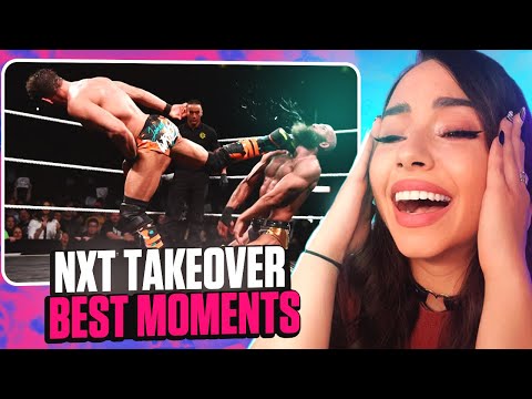 Girl Watches Pro Wrestling - NXT BEST MOMENTS (HARDCORE) - PART 2