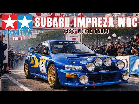 Tamiya Subaru Impreza WRC - Part 1 - The First Big Build of 2026 gets going with painting the body.
