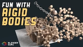 rigid bodies on blender