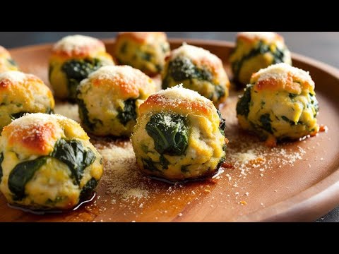 Spinach meatballs that everyone will go crazy for! 😍 Tastier than meat! Healthy and quick recipe!