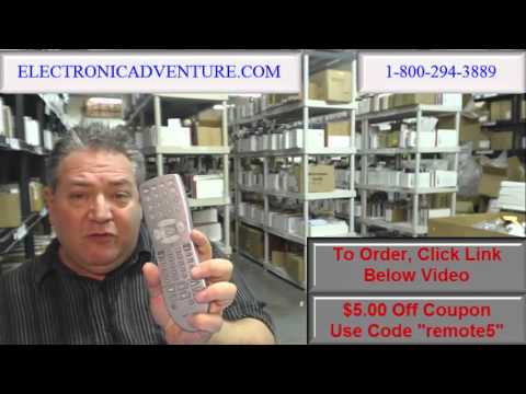 Original Toshiba CT-866 TV-DVD Remote Control - (AE005292) - Get $5OFF With Video Coupon - Electroni