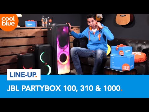 JBL Partybox 100, 310 & 1000 | "Een monster"