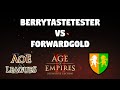 AoE Leagues Season 10 | Division i1 | Groupe stage | BerryTasteTester vs forwardGold