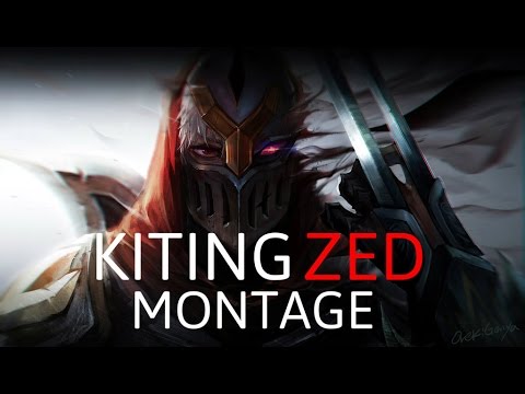 Kiting Zed Montage - Best Zed Plays - League of Legends