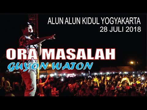 PENONTON BLUDAK !!! GUYONWATON -- ORA MASALAH -- ALUN2 KIDUL YOGYAKARTA