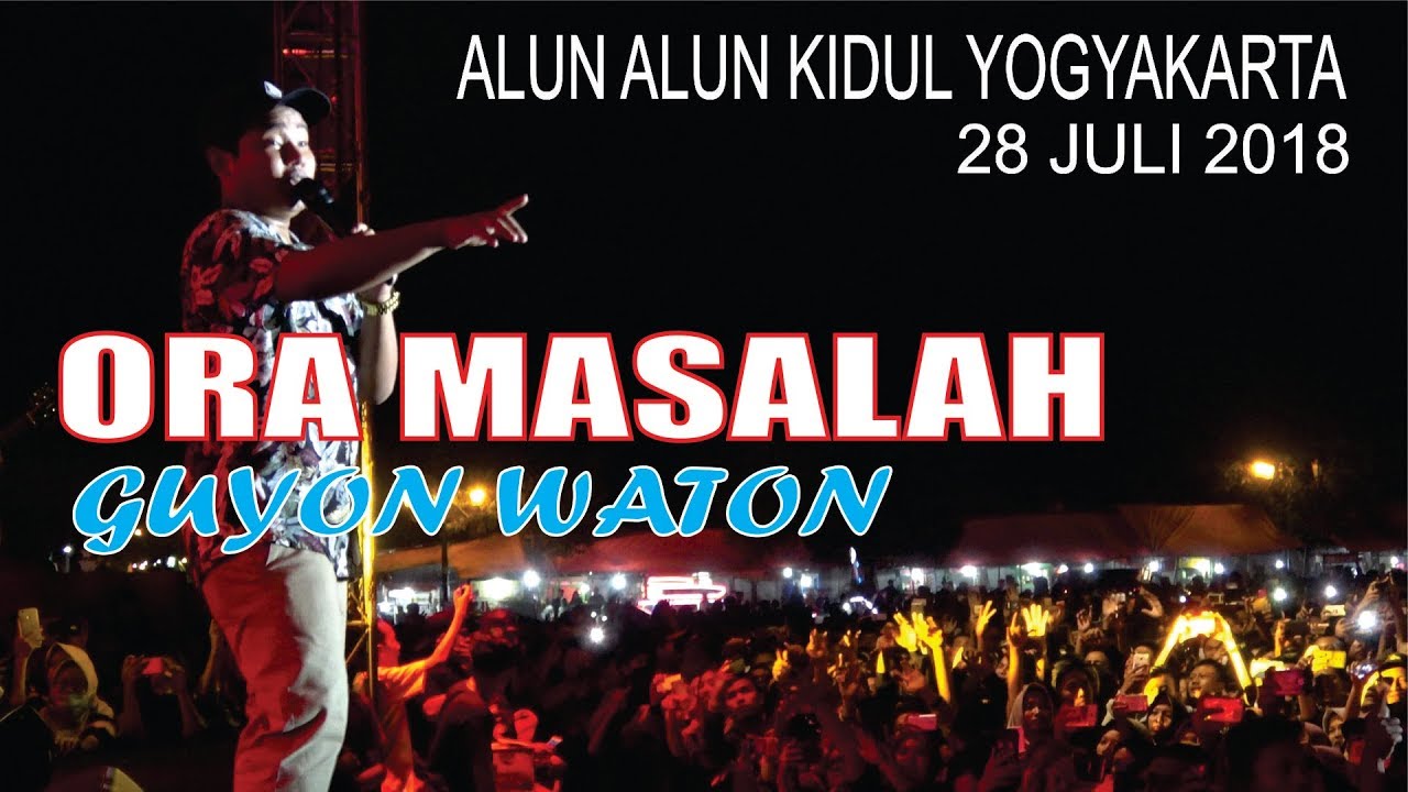 PENONTON BLUDAK !!! GUYONWATON -- ORA MASALAH -- ALUN2 KIDUL YOGYAKARTA