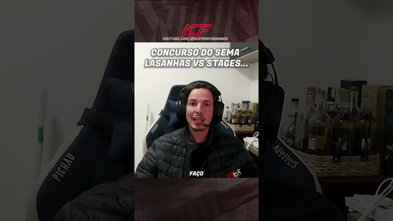 QUANDO TERÁ LASANHA VS STAGES?