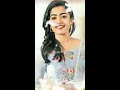 Rashmika Mandanna Cute Expression In Ratchsiyo Devathaiyo Song In Vertical