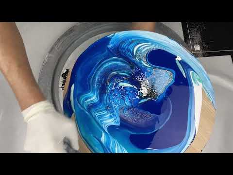 310. Sheleeart  Fluid Artist -  Dirty Pour Mix - Sheleeart style