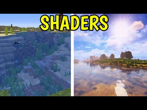 HOW TO GET SHADERS IN MINECRAFT PS5/XBOX/PS4