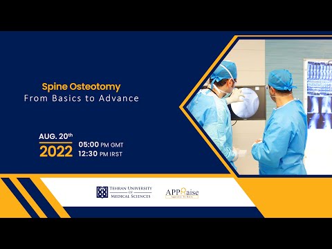 International Webinar on Spine Osteotomy; From Basics to Advance