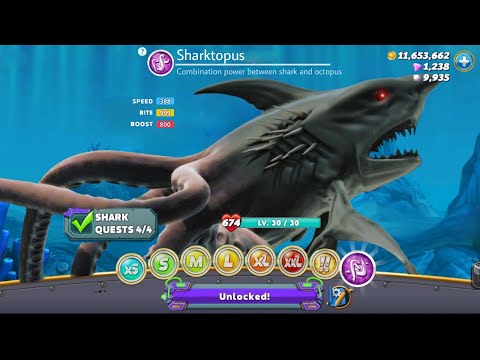 SHARKTOPUS COMING TO HUNGRY SHARK WORLD? - Hungry Shark World