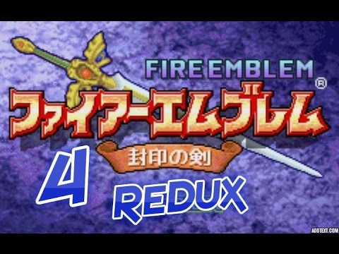 Part 4: Let's Play Fire Emblem 6, Redux Hack (Hard Mode) - "Very stronk boss, much armor, wow"