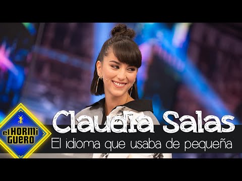 El divertido idioma de Claudia Salas que usaba de pequeña - El Hormiguero