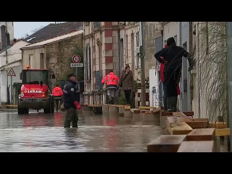 Saintes in Frankreich: Dritte Überschwemmung in sechs Monaten