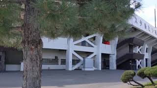 20190827 スタルヒン像の周辺 スタルヒン球場(花咲スポーツ公園硬式野球場)