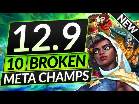 10 UPDATED BROKEN MAINS of EVERY ROLE for Patch 12.9 - Best Champions Tier List - LoL Guide