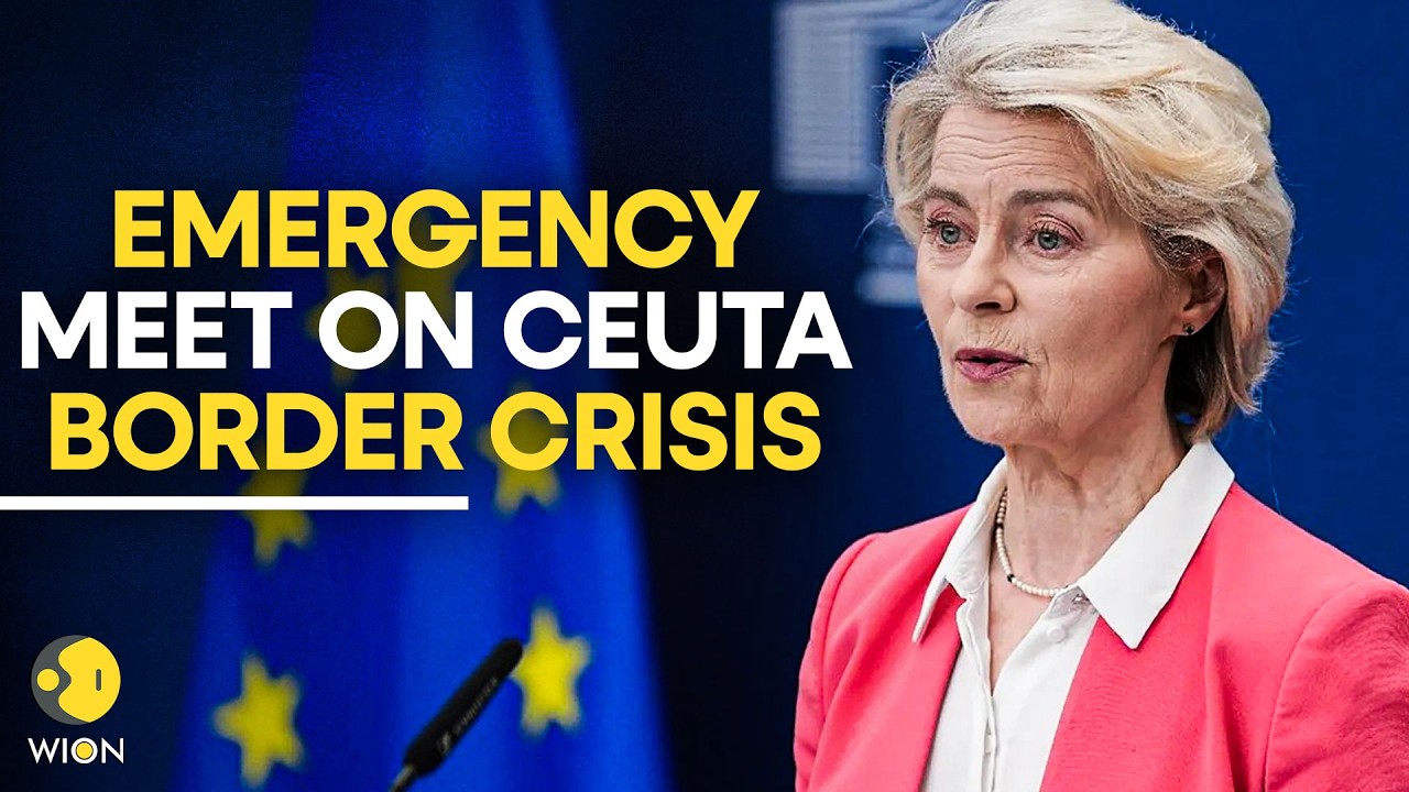 Ceuta Migrant Crisis LIVE: EU Ministers Discuss Ceuta Migrant Crossings at Press Conference | WION