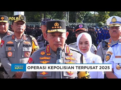 KAPOLRI OPERASI KETUPAT 2025 PASTIKAN MUDIK AMAN DAN NYAMAN