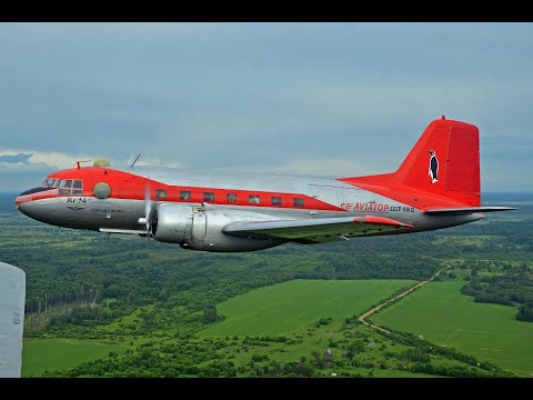 THE SIGHT & THE SOUND 7/10 : Second Air-to-Air of IL-14 147001640 with AN-2 RA-07853 from Orlovka