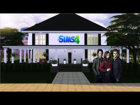 Elena Gilbert's House 🏠 | The Vampire Diaries 🩸| The Sims 4 | Stop Motion