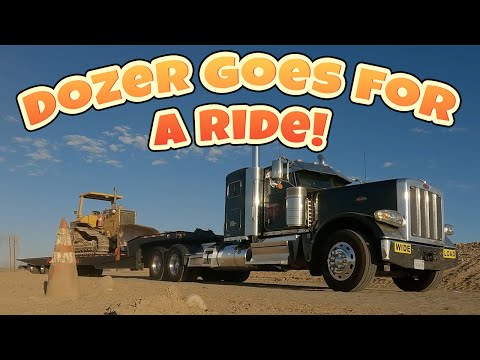 Driver Slams on Brakes and Whole Load Shifts Foward + Dozer Move
