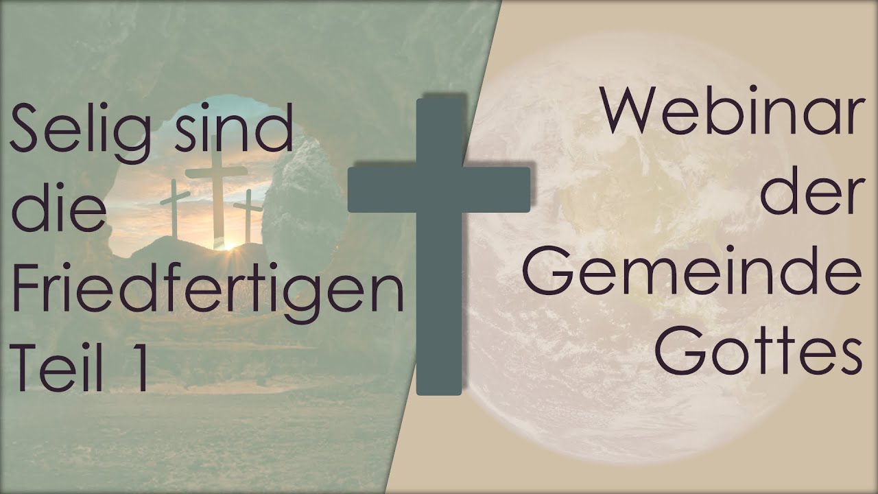 03.14 | Selig sind die Friedfertigen