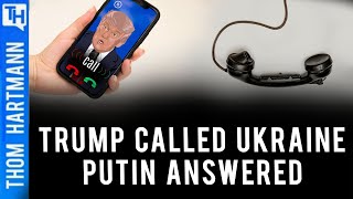 Did Trump's Call To Ukraine Helped Putin?