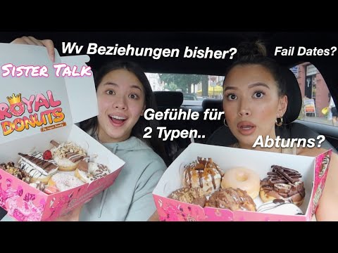 MUKBANG ft. Royal Donuts mit Doja (Sister Talk) -Adorable Caro