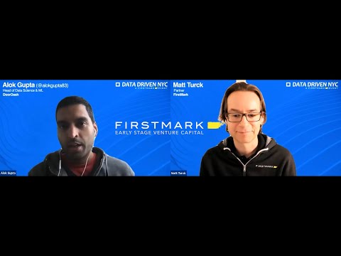 Alok Gupta (Head of Data Science & ML, DoorDash) with Matt Turck ...