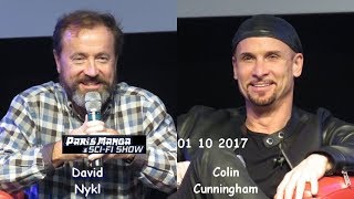 Paris Manga & Sci-Fi Show 24 - Colin Cunningham et David Nykl (01 10 2017) video