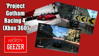 'Project Gotham Racing 4' (Xbox 360)