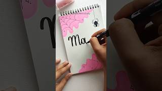 Easy Halloween front page idea: Maths 🩷🕸️ #shorts #youtubeshorts #frontpage