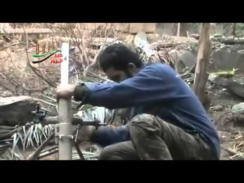 استهداف مبنى الأمن السياسي بقذائف الهاون من قبل كتيبة الصاعقة في دير الزور ضمن معركة "فجر التحرير"