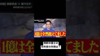 #shorts 岡野弁護士の初年度の年商は○○!? #青汁王子 #岡野弁護士