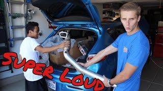 CRAZY LOUD CATLESS DOWNPIPE INSTALL