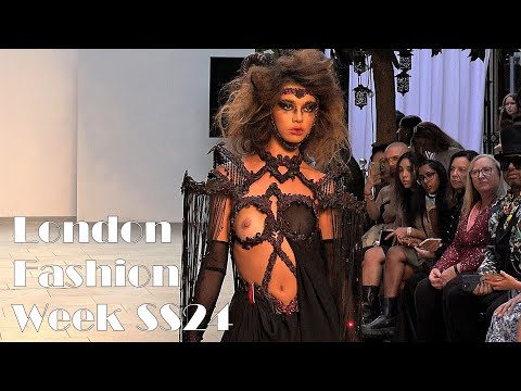 Eyes on London Fashion Week | Emerge #SS24 #Catwalk | Sept 2023 DSQ | AngElixs Designs (#Australia)