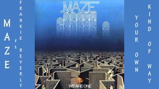 MAZE ft Frankie Beverly - Your Own Kind of Way 1983 Lyrics Included