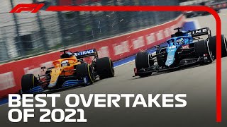 The Top 10 Overtakes Of 2021!