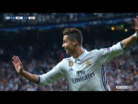 Cristiano Ronaldo gegen Atlético Madrid (Heimspiel) (02.05.2017) Champions League (Englischer Kom...