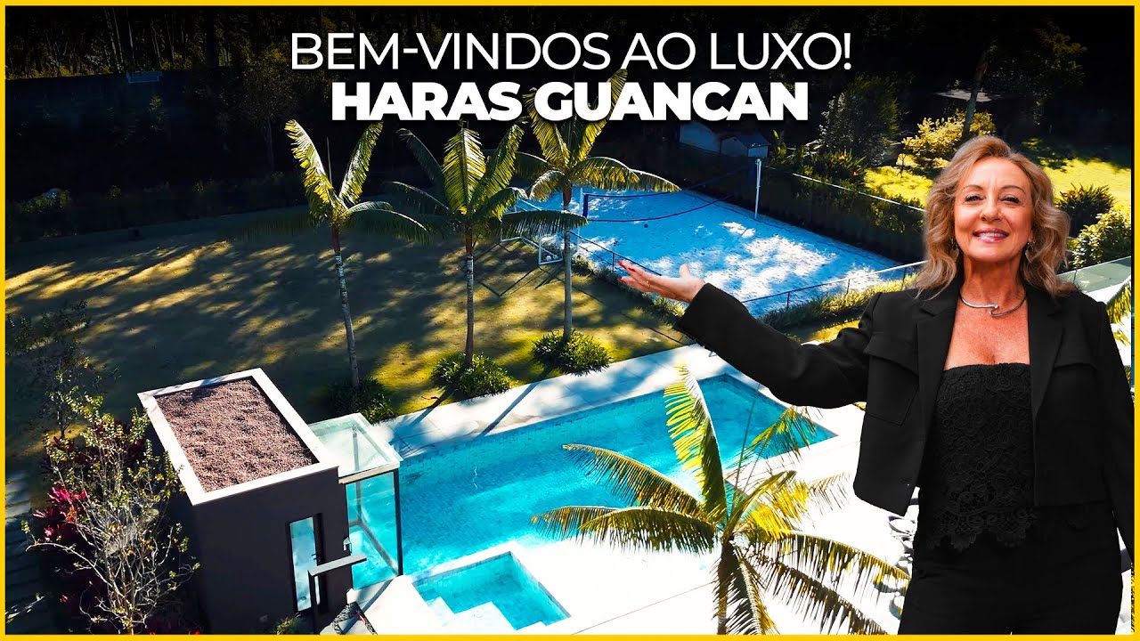 Casa com projeto de Breno Santiago e lazer completo no Haras Guancan