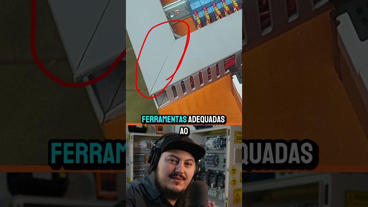 Ele tem 26 anos e fez projeto e montagem #eletrica #automacao #eletricista
