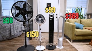 Which one is the Best Fan? Dyson vs Dreo Tower, TurboPoly fan, and Lasko